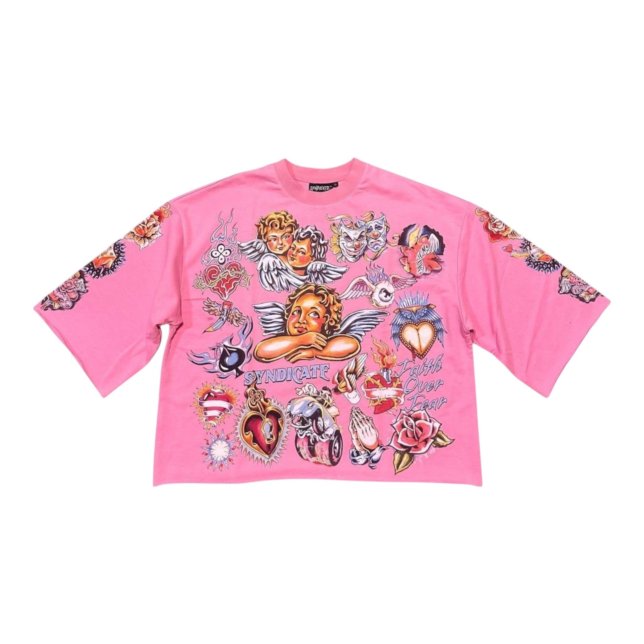 Syndicate "Faith" Cropped T-Shirt