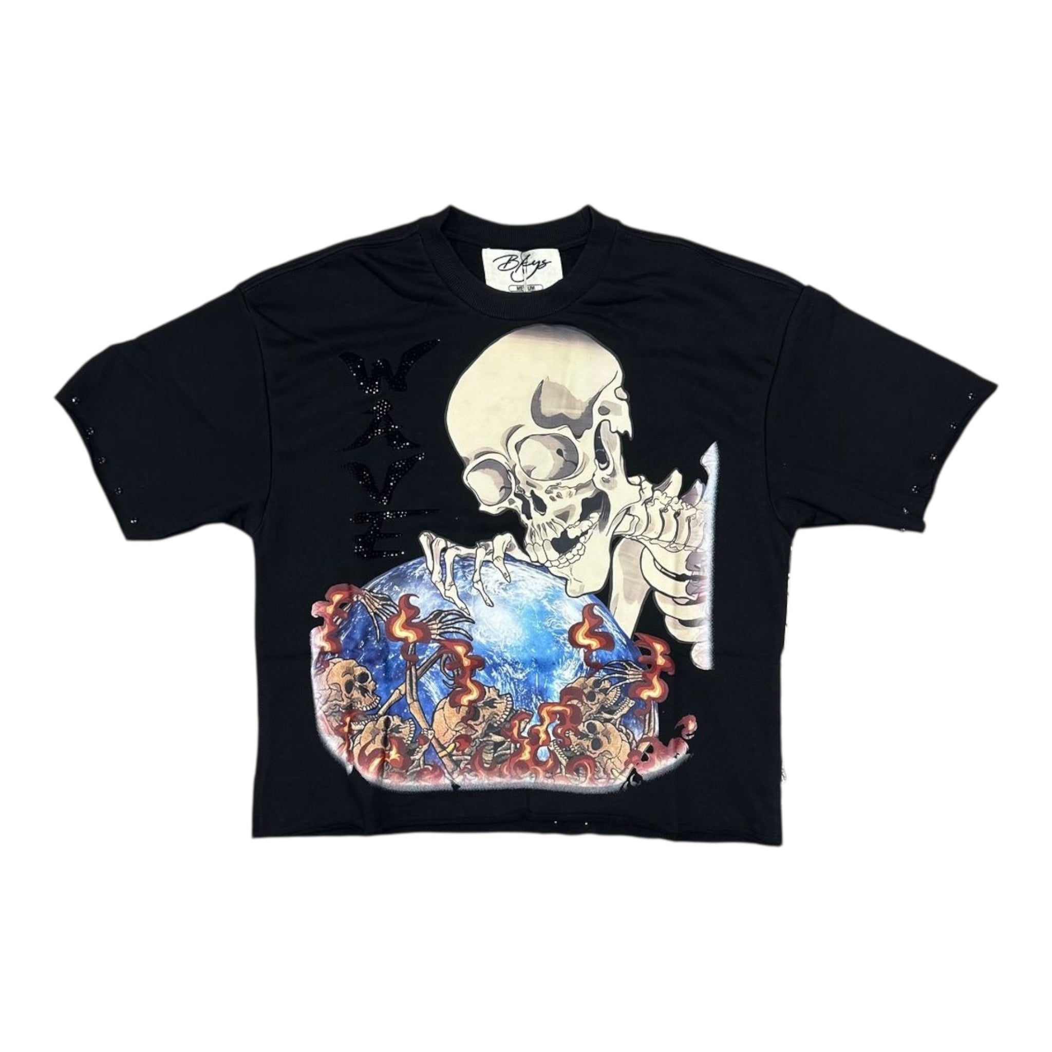BKYS "Wave" Cropped T-Shirt