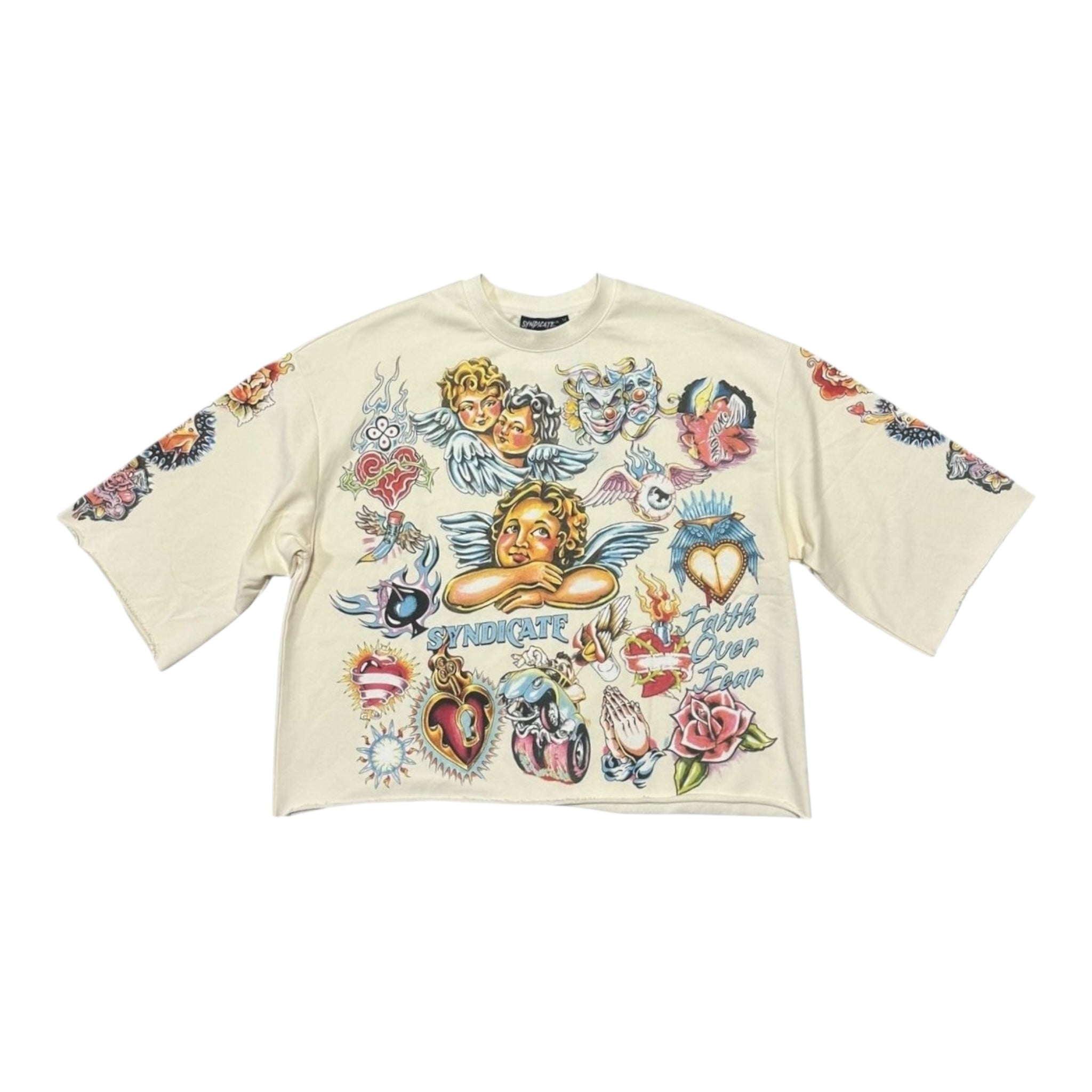 Syndicate "Faith" Cropped T-Shirt