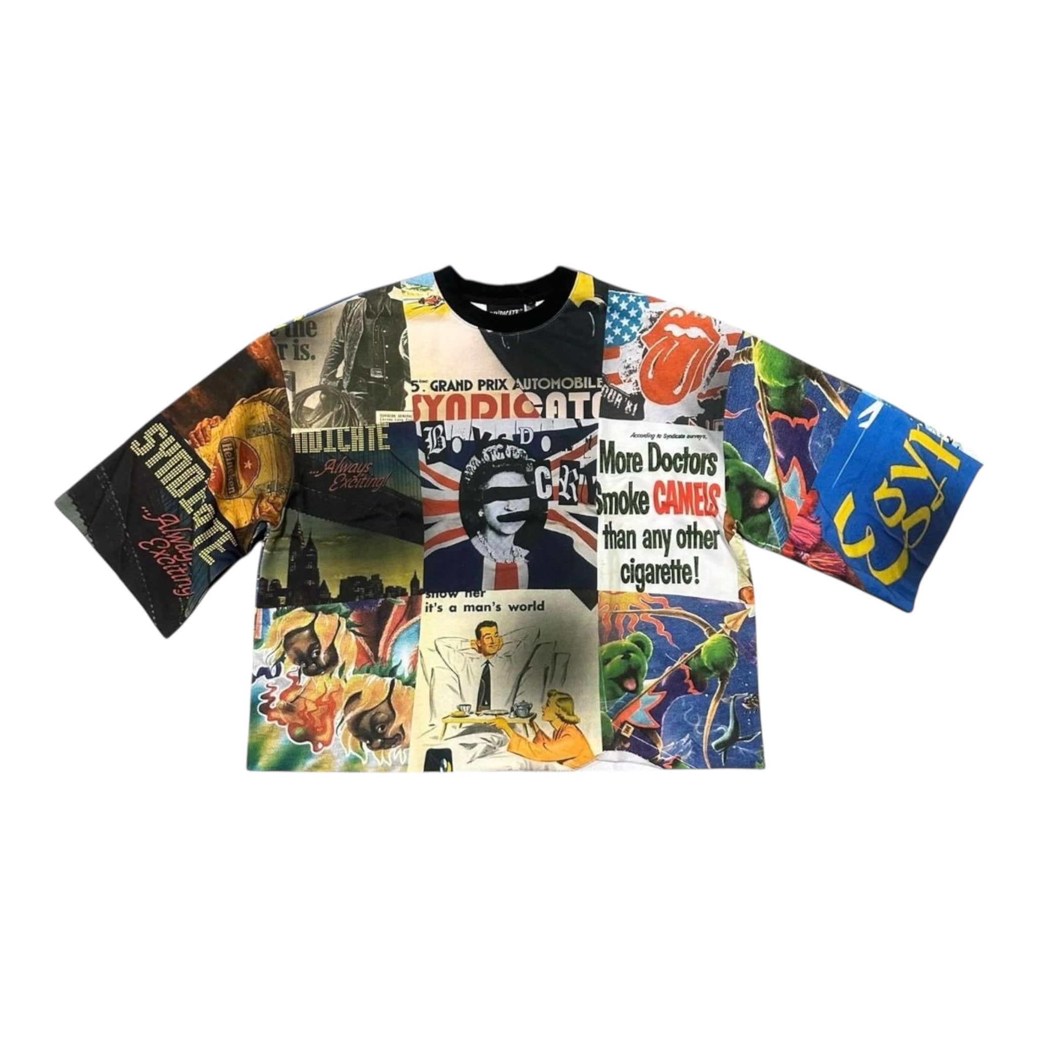 Syndicate "Nostalgic" Cropped T-Shirt