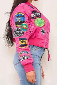 First Row “Coexist Multi Patches MA-1” Jacket