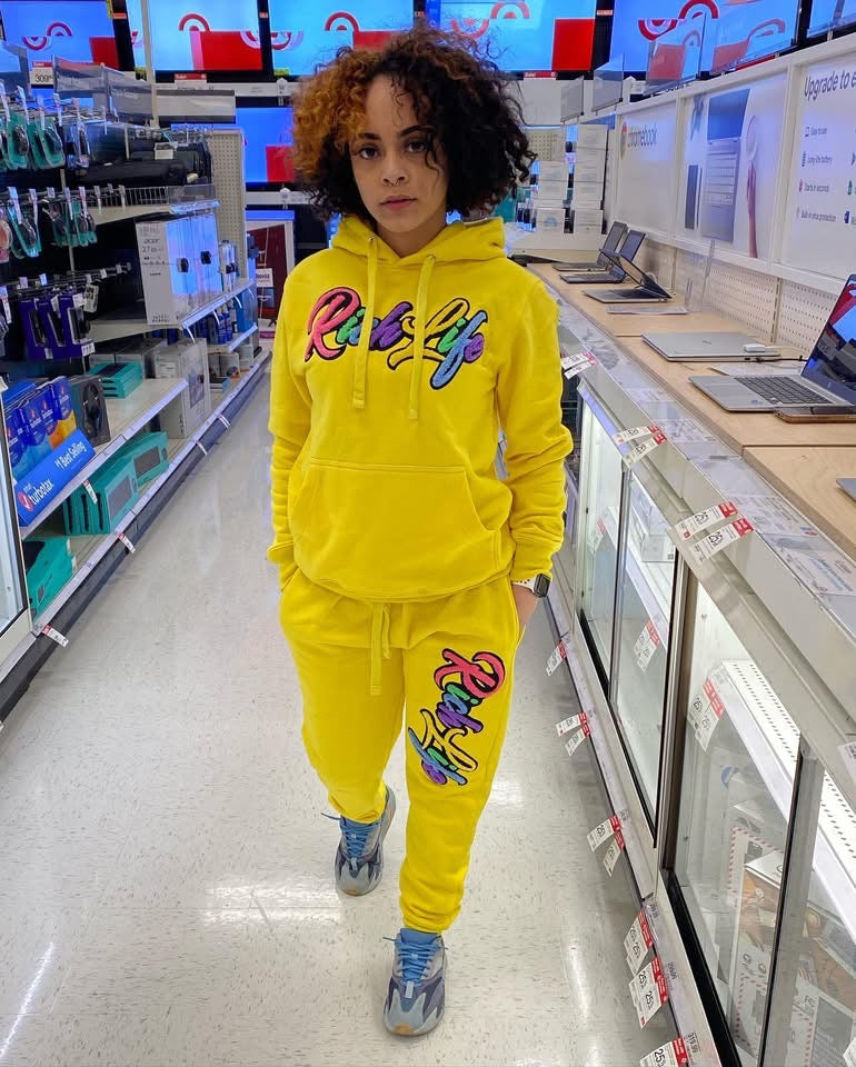Rich Life “Chenille Patch” Sweatpants