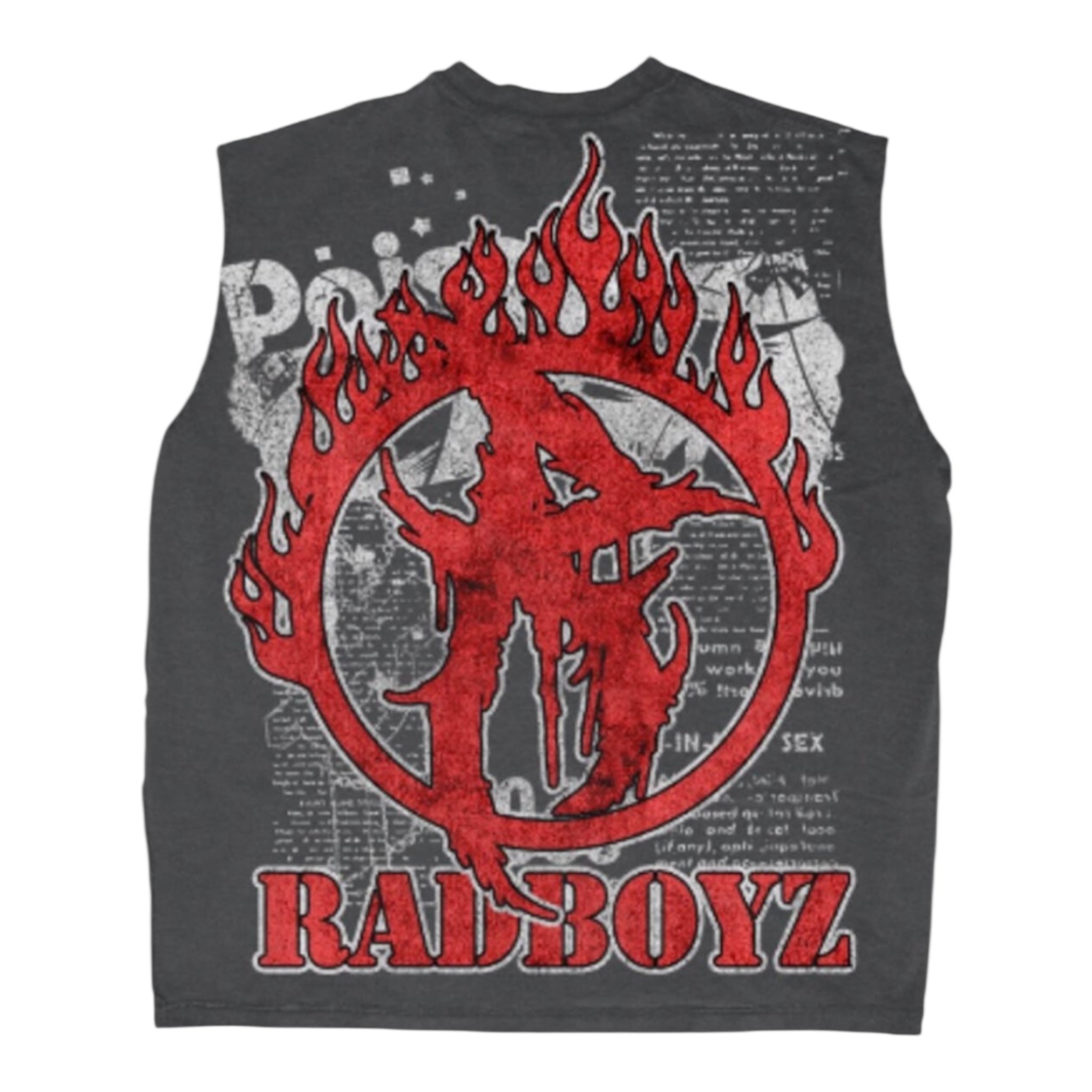 Rad Boyz "Pleasures" Cut Off T-Shirt