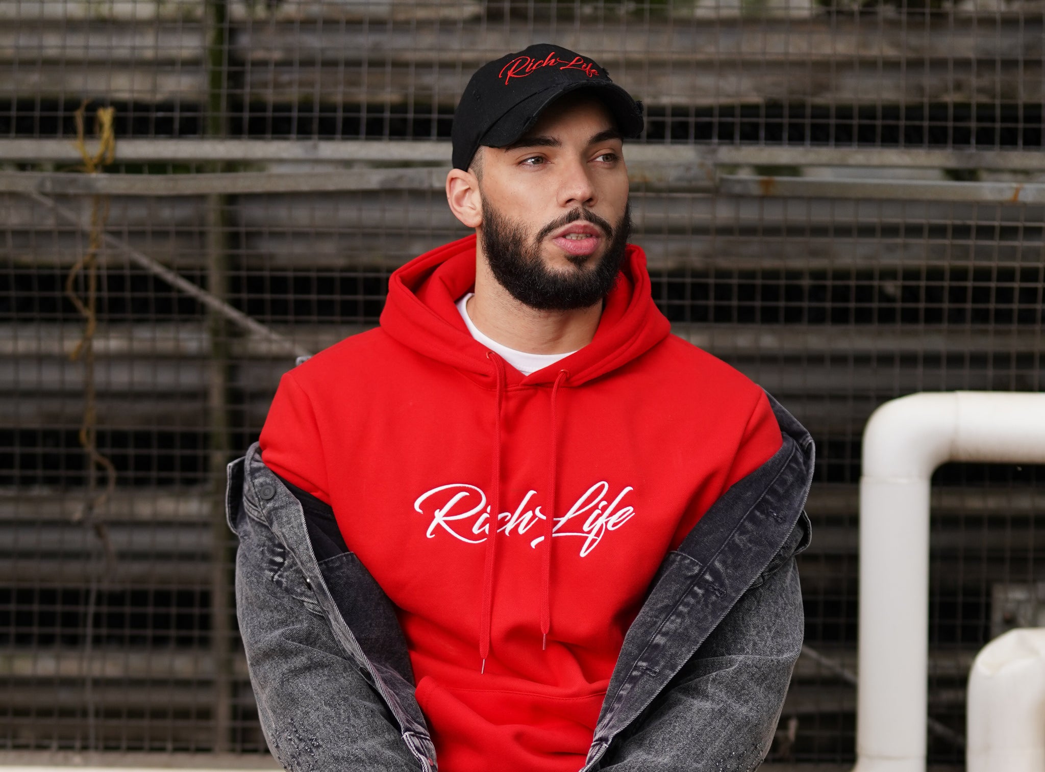 Rich Life Red Hoodie