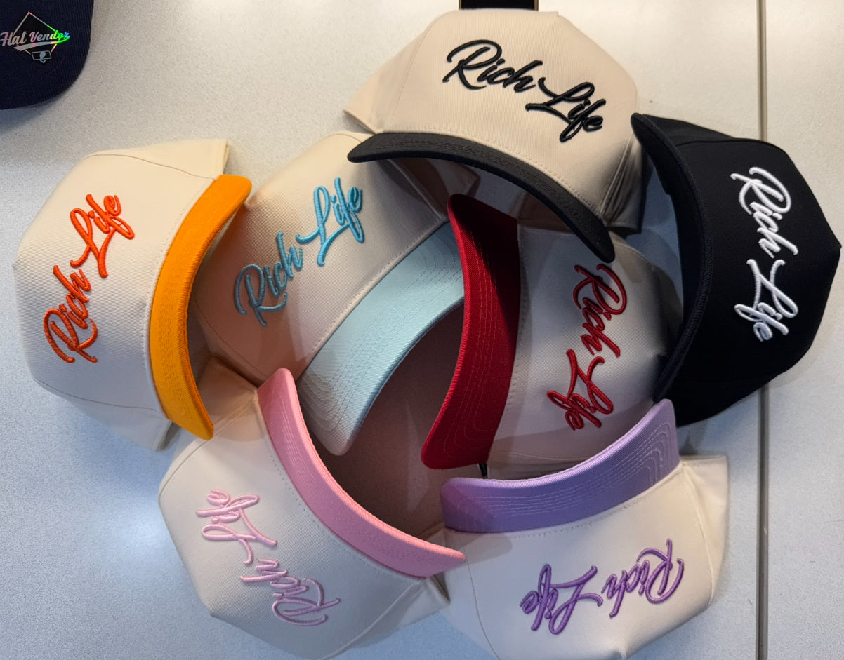 Rich Life “Since 1980” Hats