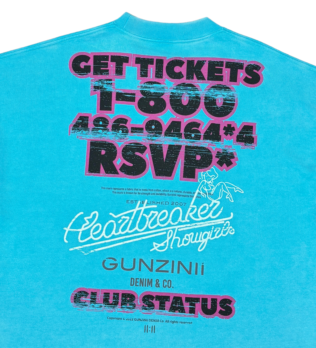 Gunzinii “RSVP” Crop Sweatshirt