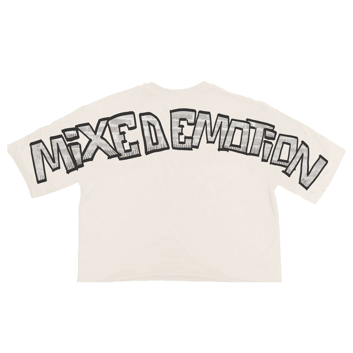 Mixed Emotion “Monster” Cropped Tee