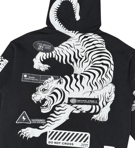 Gunzinii “Mayhem Tiger” Zip-up Hoodie