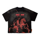 First Row "Trojan" Cropped T-Shirt