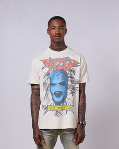 GFTD LA "Dangerous" Bone T-Shirt