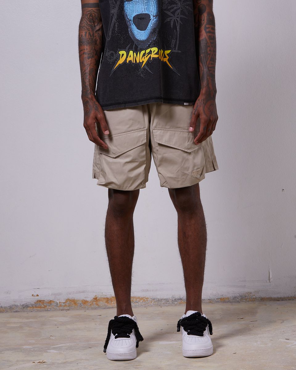 GFTD LA "Cameron" Bone Shorts