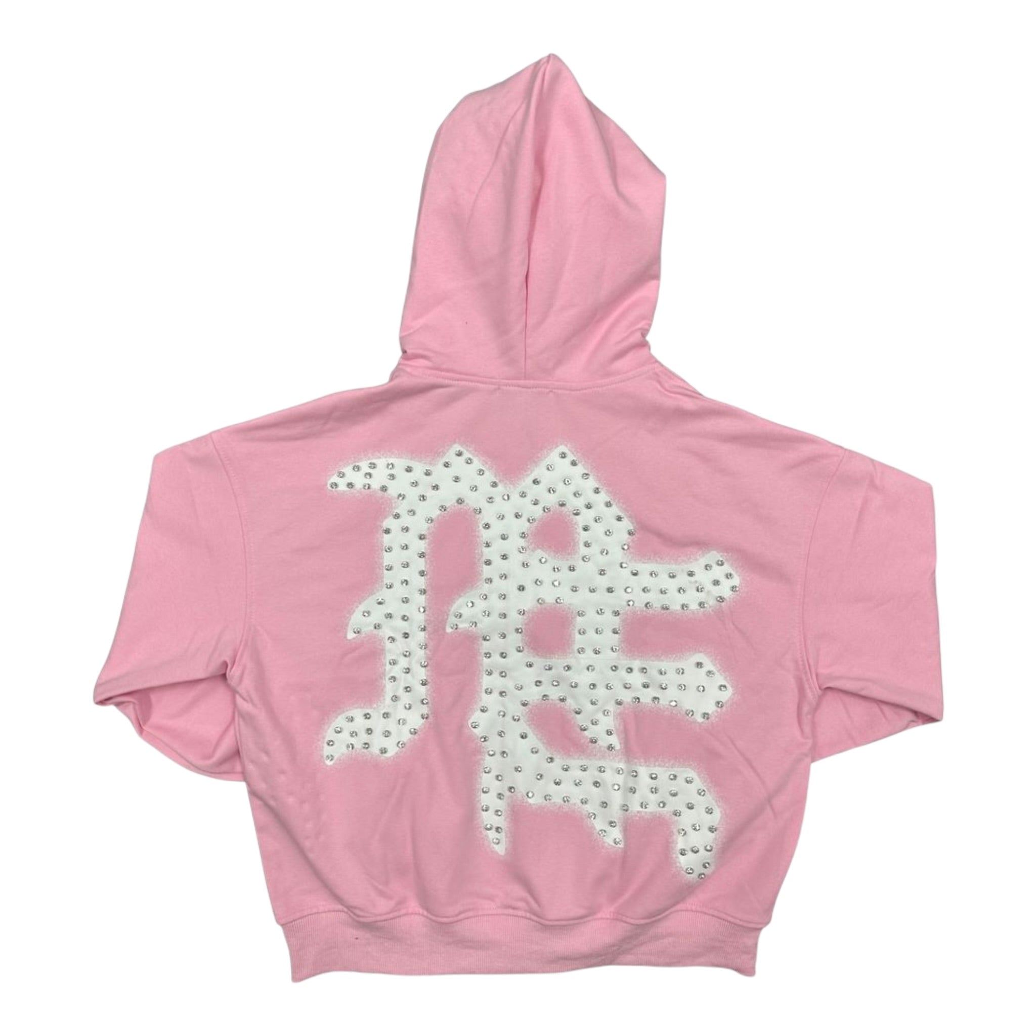 Mixed Emotion "End" Rhinestone Hoodie