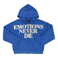 Mixed Emotion "End" Rhinestone Hoodie