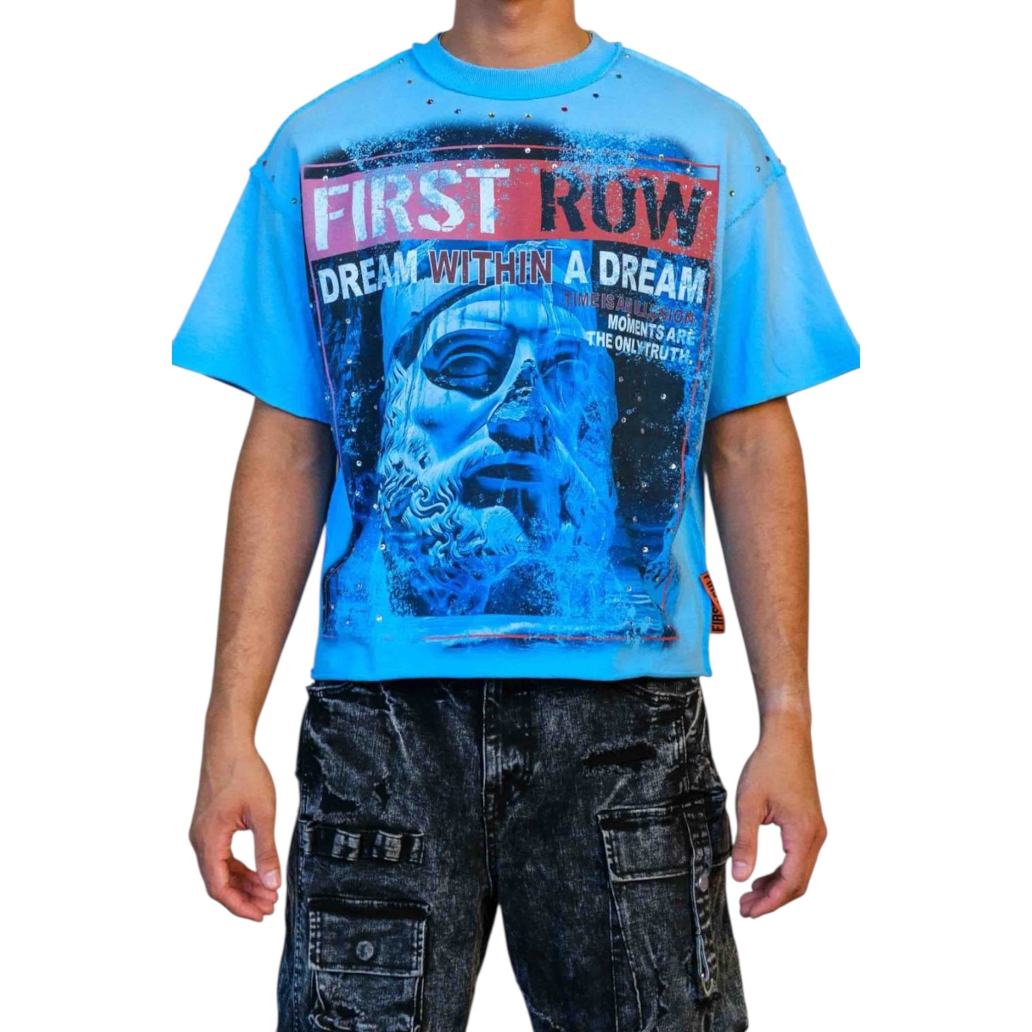 First Row "Lost Utopia Ruins Dream" Cropped T-Shirt