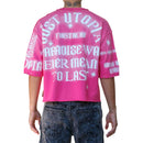 First Row "Lost Utopia Oblivion" Cropped T-Shirt