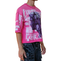 First Row "Lost Utopia Oblivion" Cropped T-Shirt