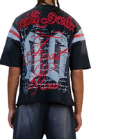 First Row "Faith Dealer A Sacred Vow Halo" Varsity Shirt