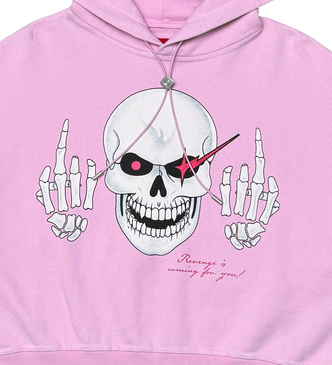 Wrathboy "3:33" Cropped Hoodie