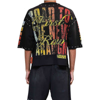 First Row "Breaker" Cropped T-Shirt