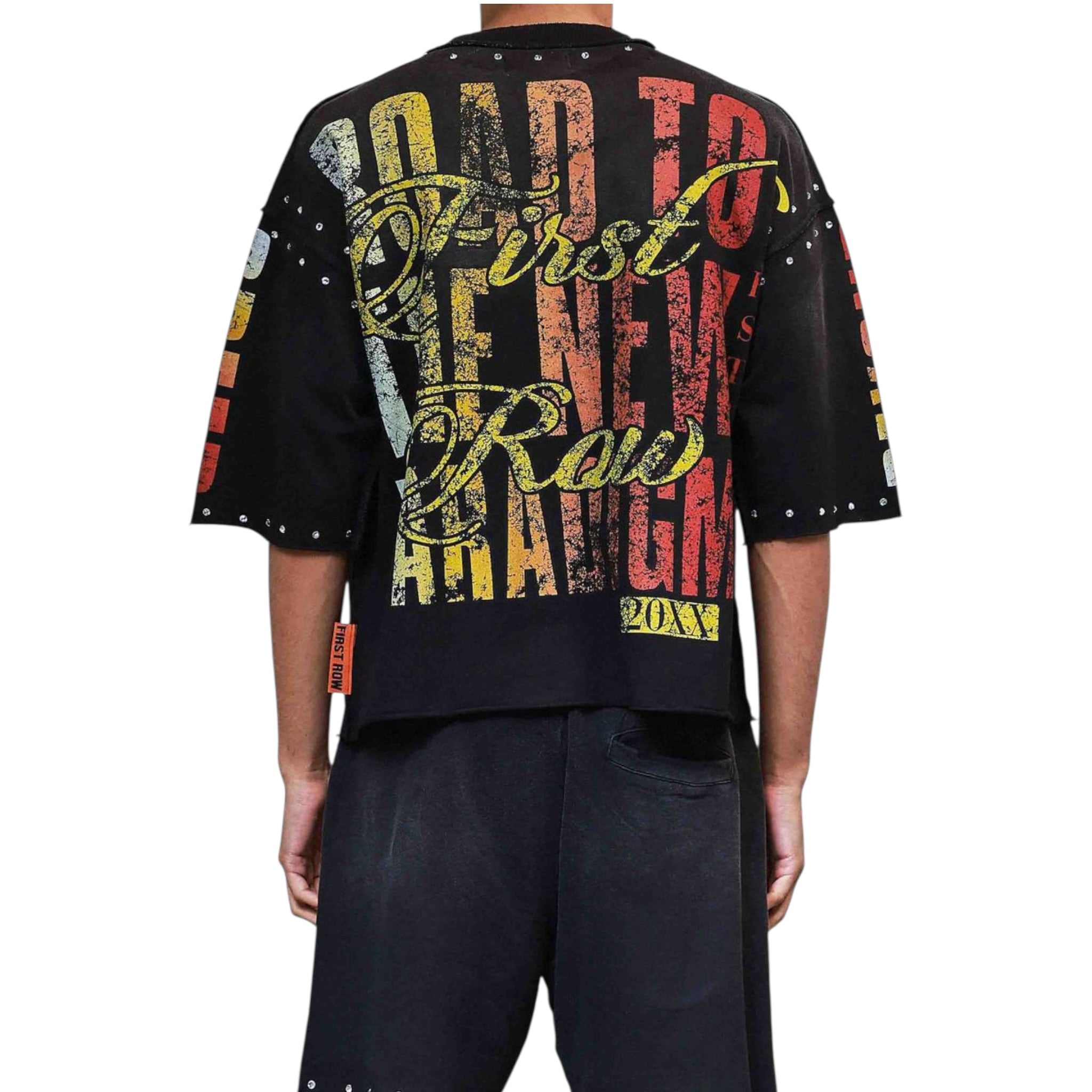 First Row "Breaker" Cropped T-Shirt