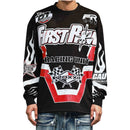First Row "Hard Racing" Long Sleeve Moto Shirt