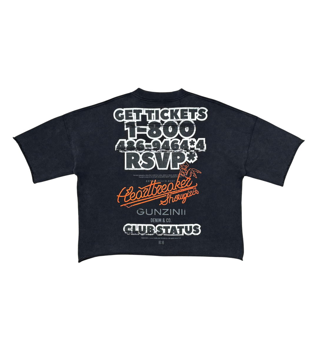 Gunzinii “RSVP” Crop Sweatshirt