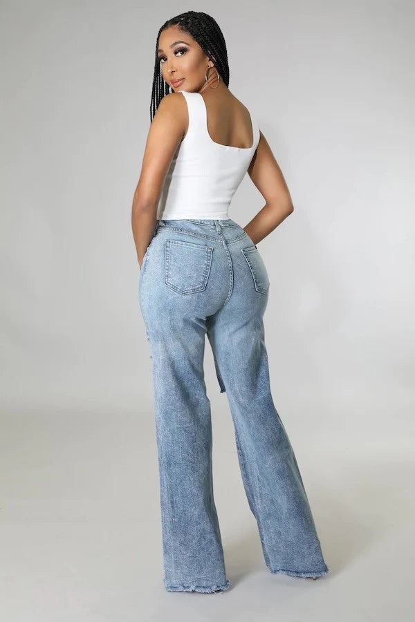 GJG "Tyger" Wide Leg Jeans