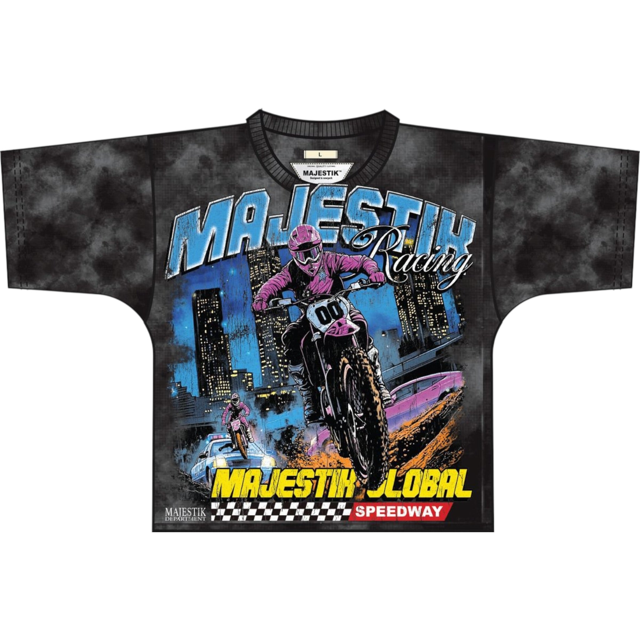 Majestik "Global Speedway" T-Shirt