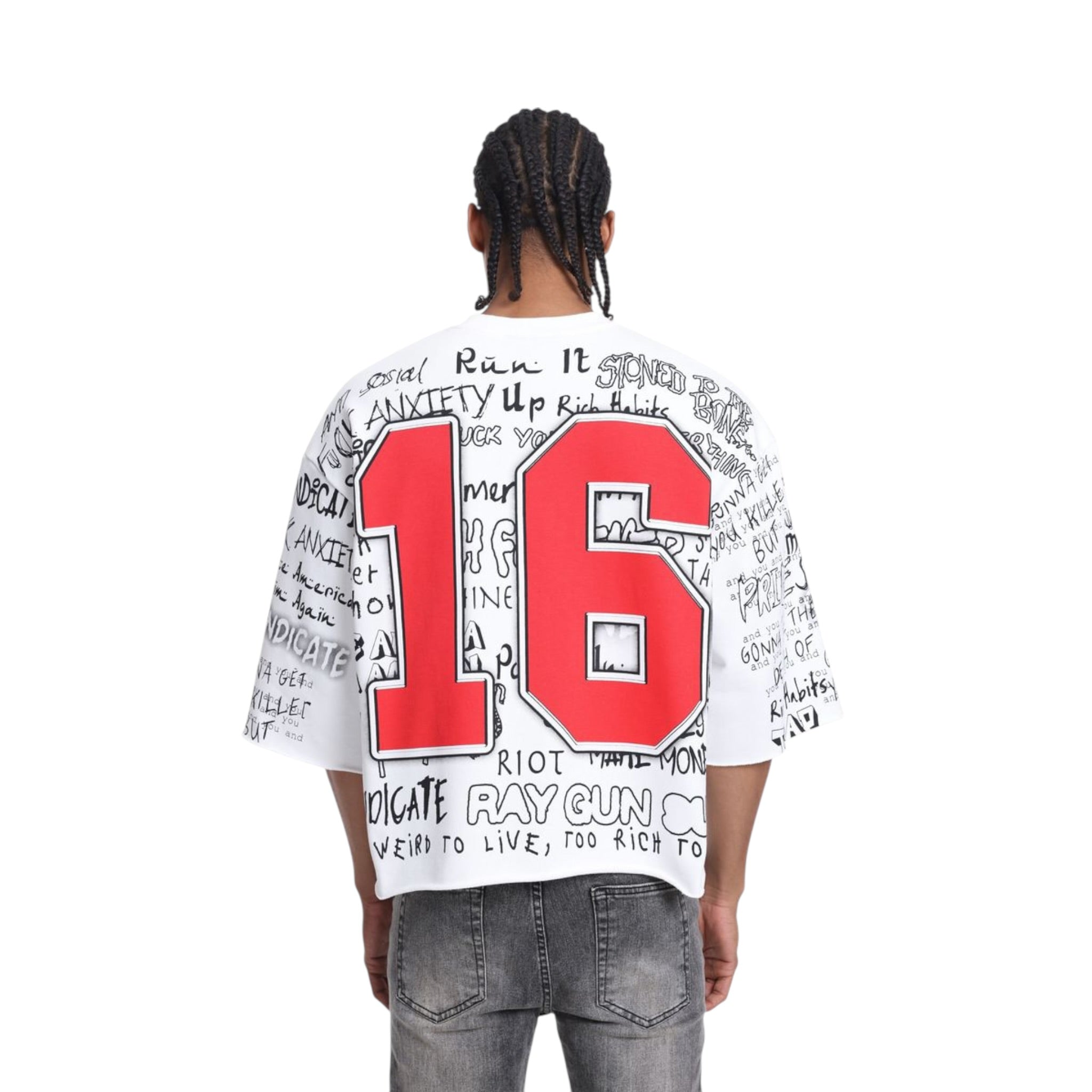 Syndicate "16" Cropped T-Shirt