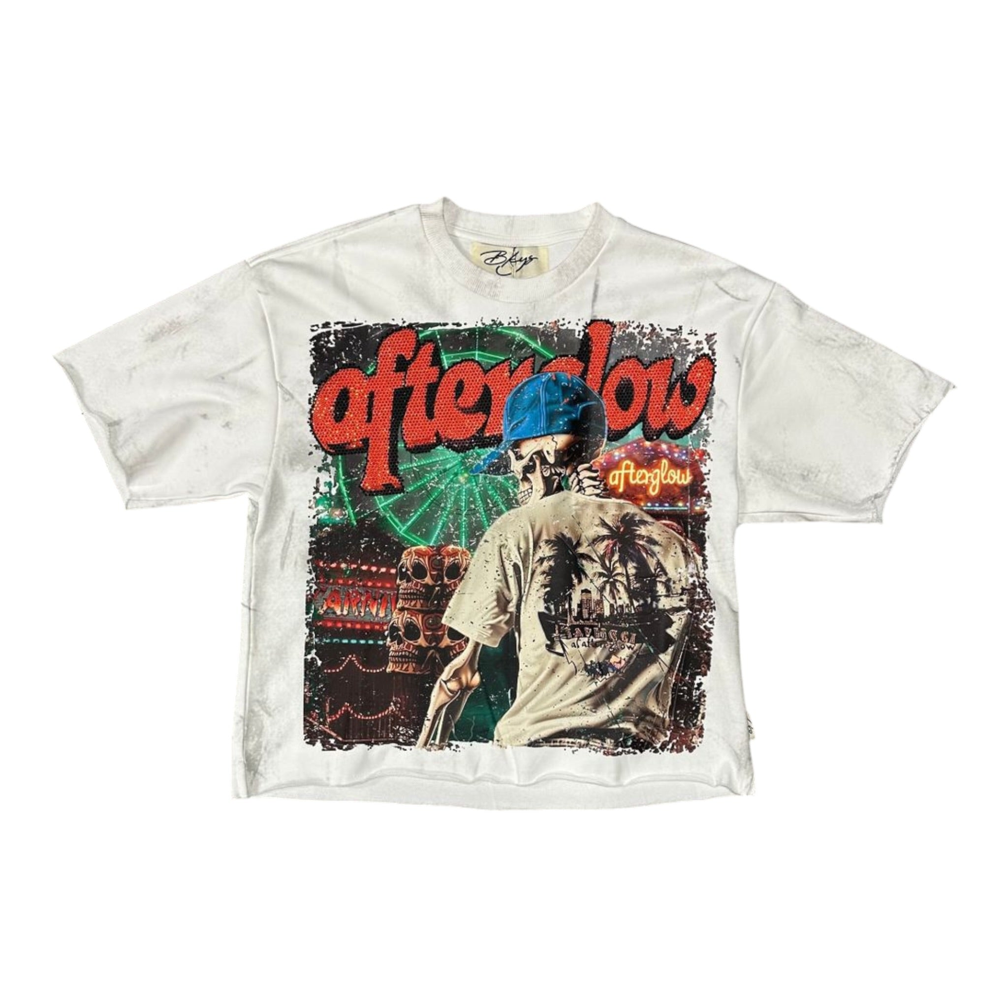 BKYS "AfterGlow" Cropped T-Shirt