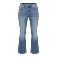 Baby Phat "2 Tone Kitty" Women's Bootcut Denim Jeans
