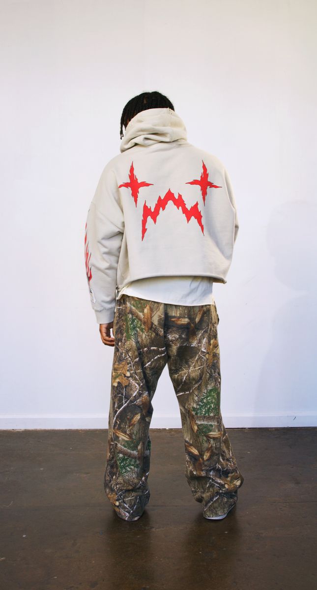 Wrathboy "Chaos" Cropped Hoodie