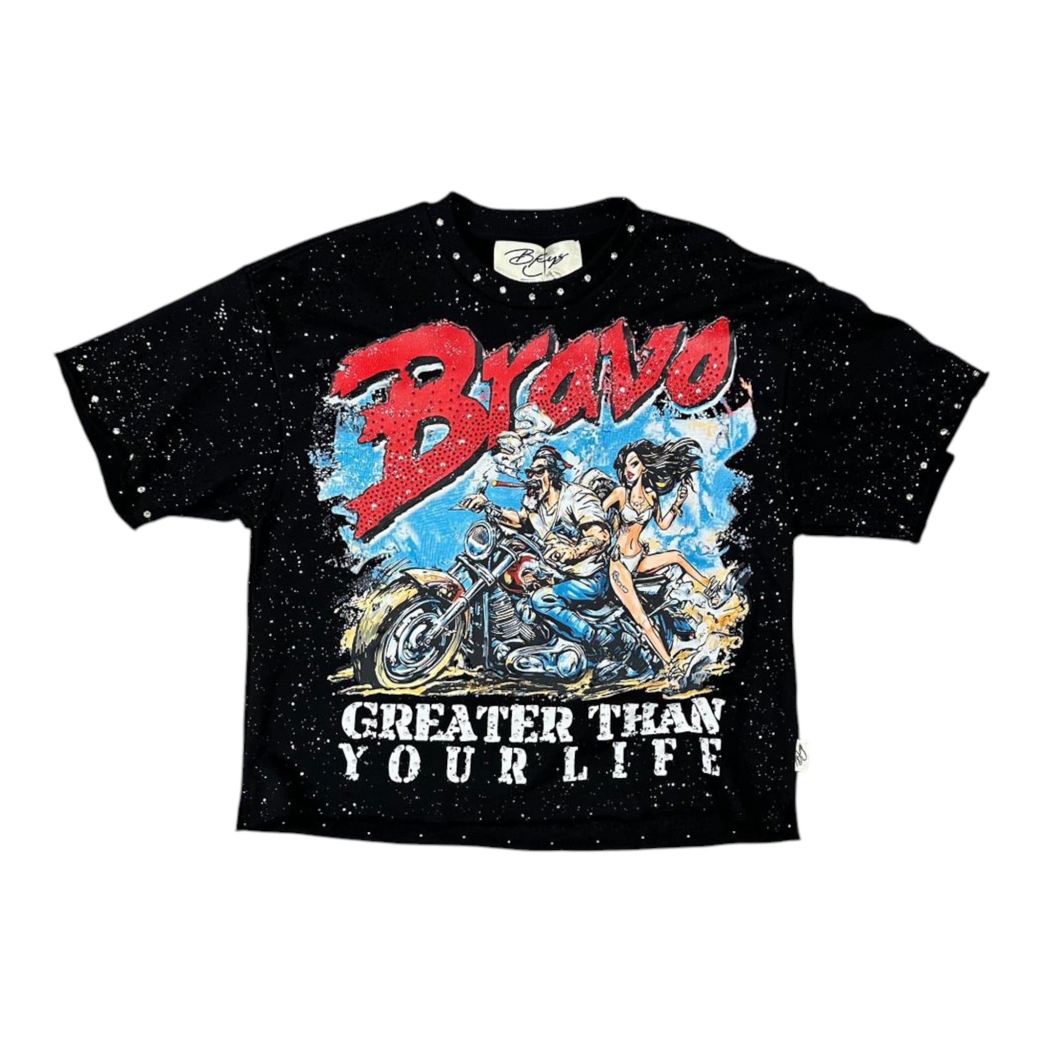 BKYS "Bravo" Cropped T-Shirt