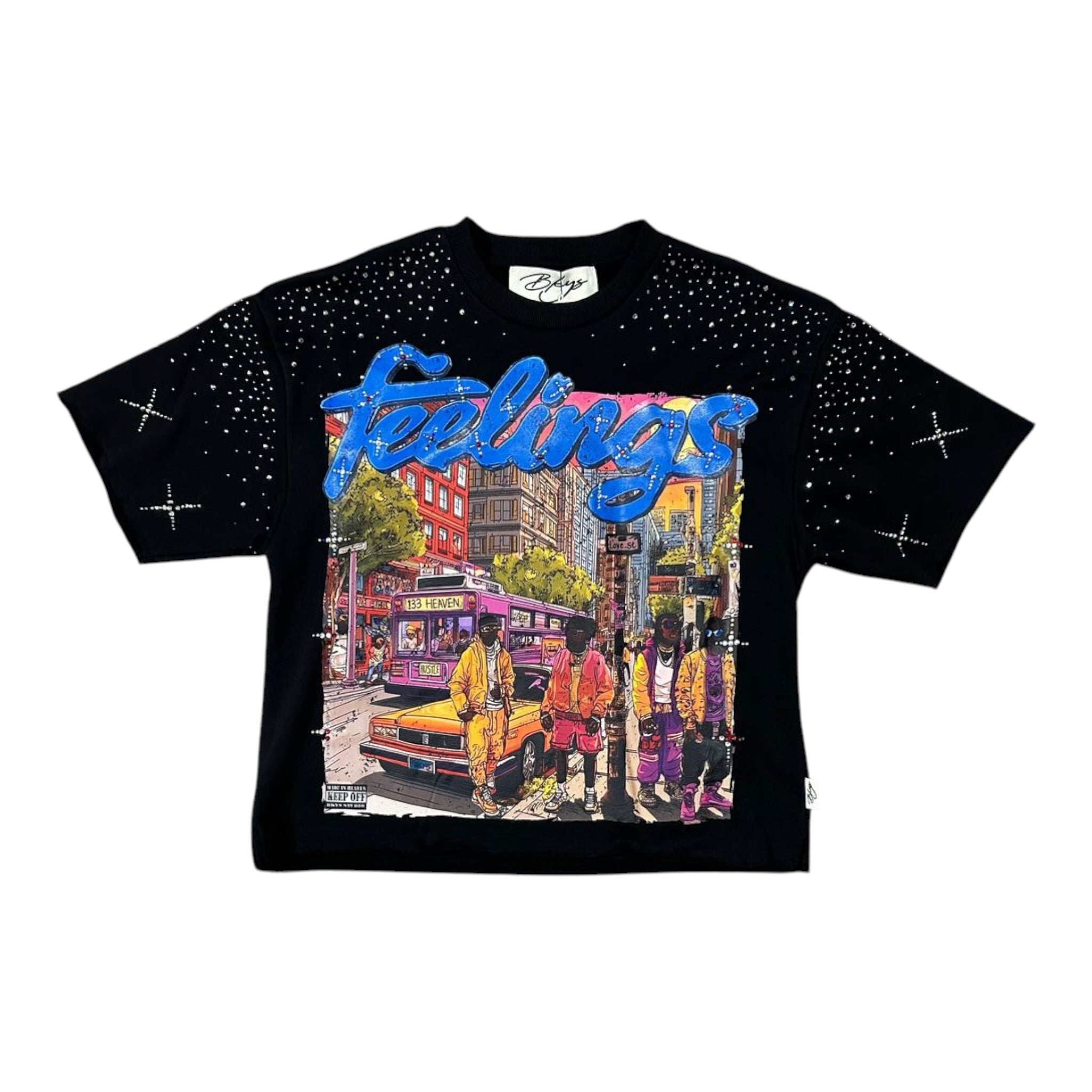 BKYS "Feelings" Cropped T-Shirt