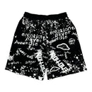 Mixed Emotion "Graffiti" Fleece Shorts
