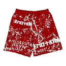 Mixed Emotion "Graffiti" Fleece Shorts