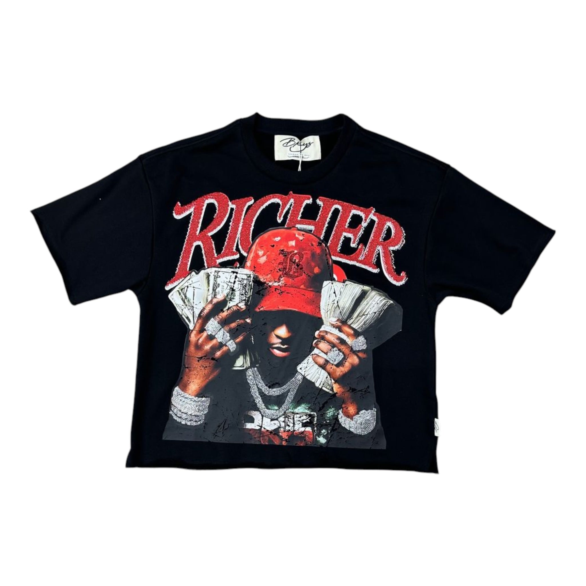 BKYS “Richer” Cropped T-Shirt