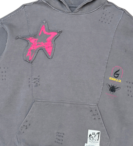 Gunzinii "Pink Star" Hoodie