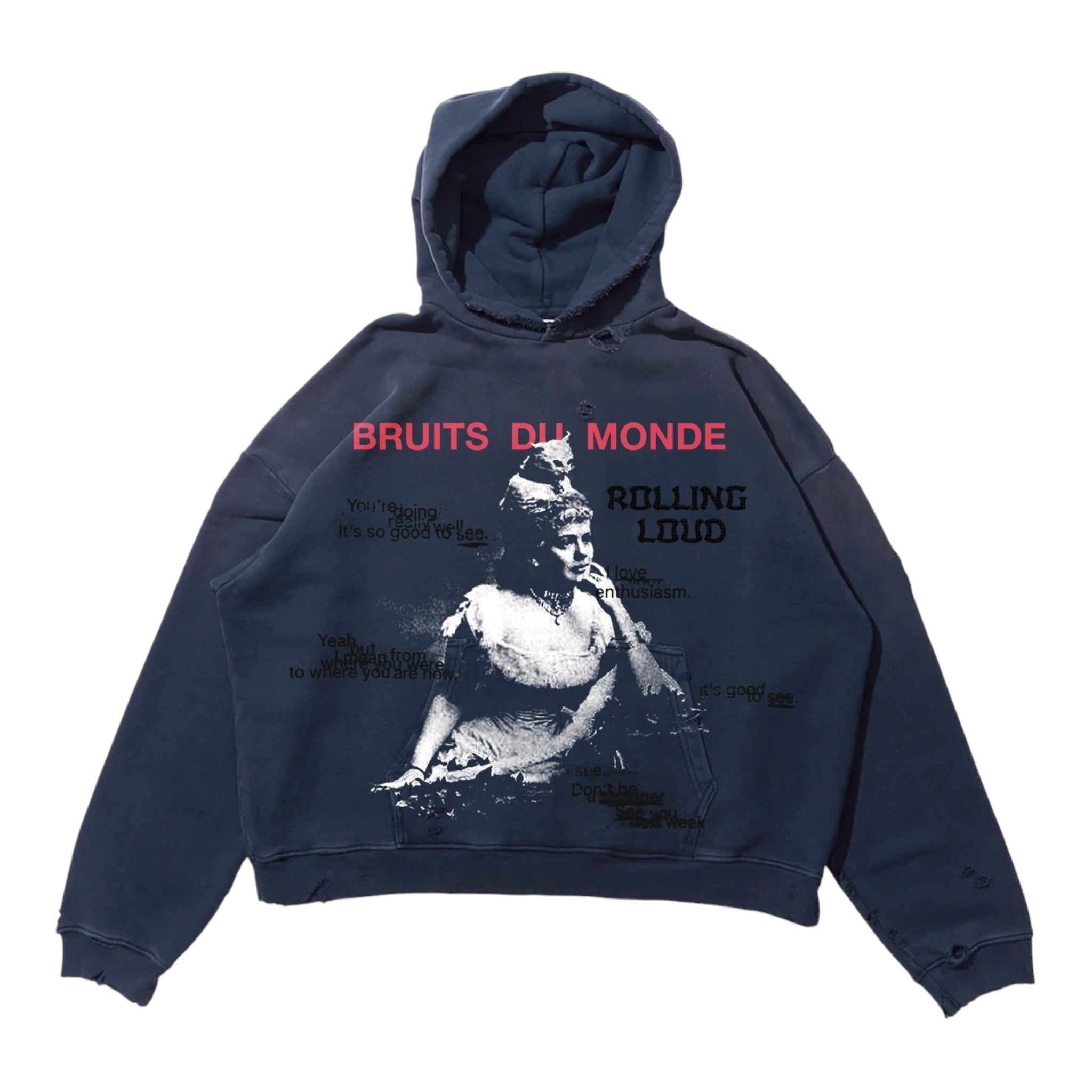 Rolling Loud "Without a Trace" Fleece Hoodie