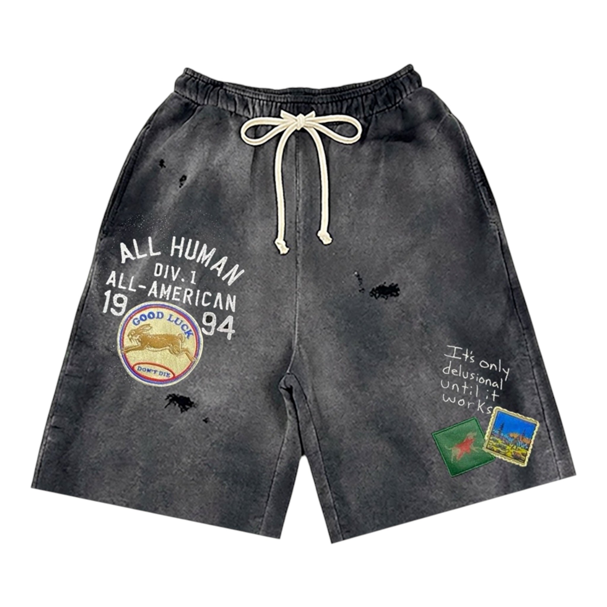 All Human "7am" Fleece Shorts