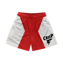 CrisP NYC "Geometric" Mesh Shorts