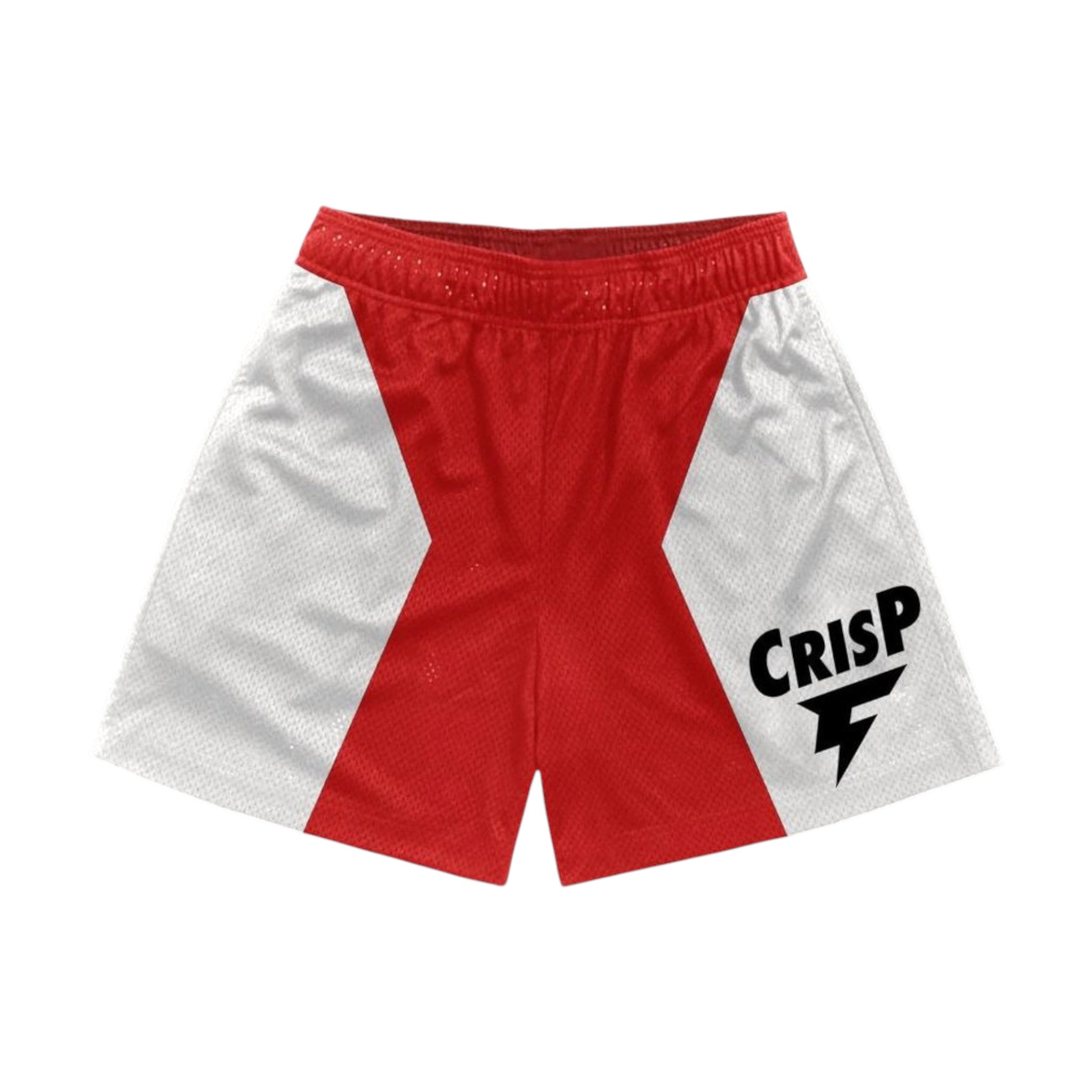 CrisP NYC "Geometric" Mesh Shorts