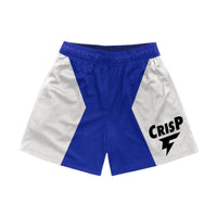 CrisP NYC "Geometric" Mesh Shorts