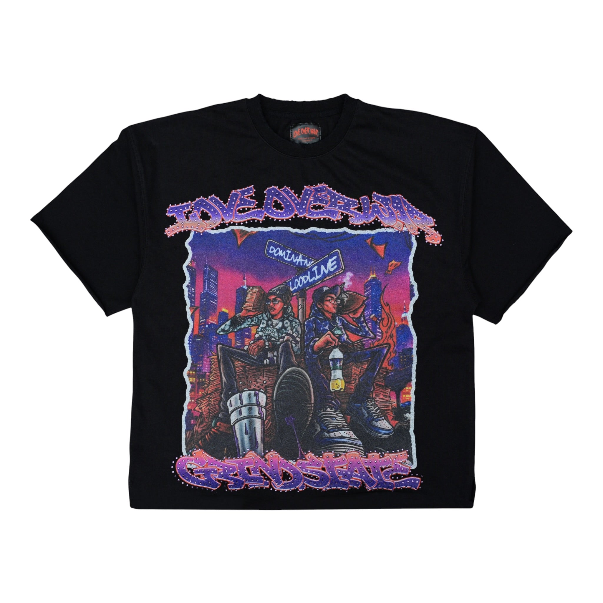 "Love For The Block" Cropped T-Shirt