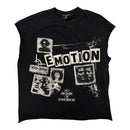 "Newspaper" Sleeveless T-Shirt