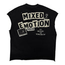 "Newspaper" Sleeveless T-Shirt