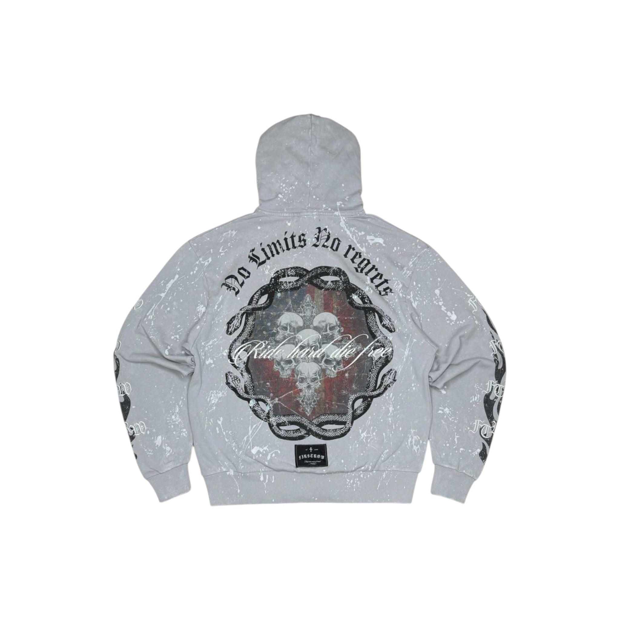 "No Limits No Regrets" Pullover Hoodie