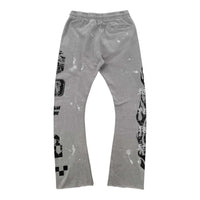 "No Limits No Regrets" Flare Joggers