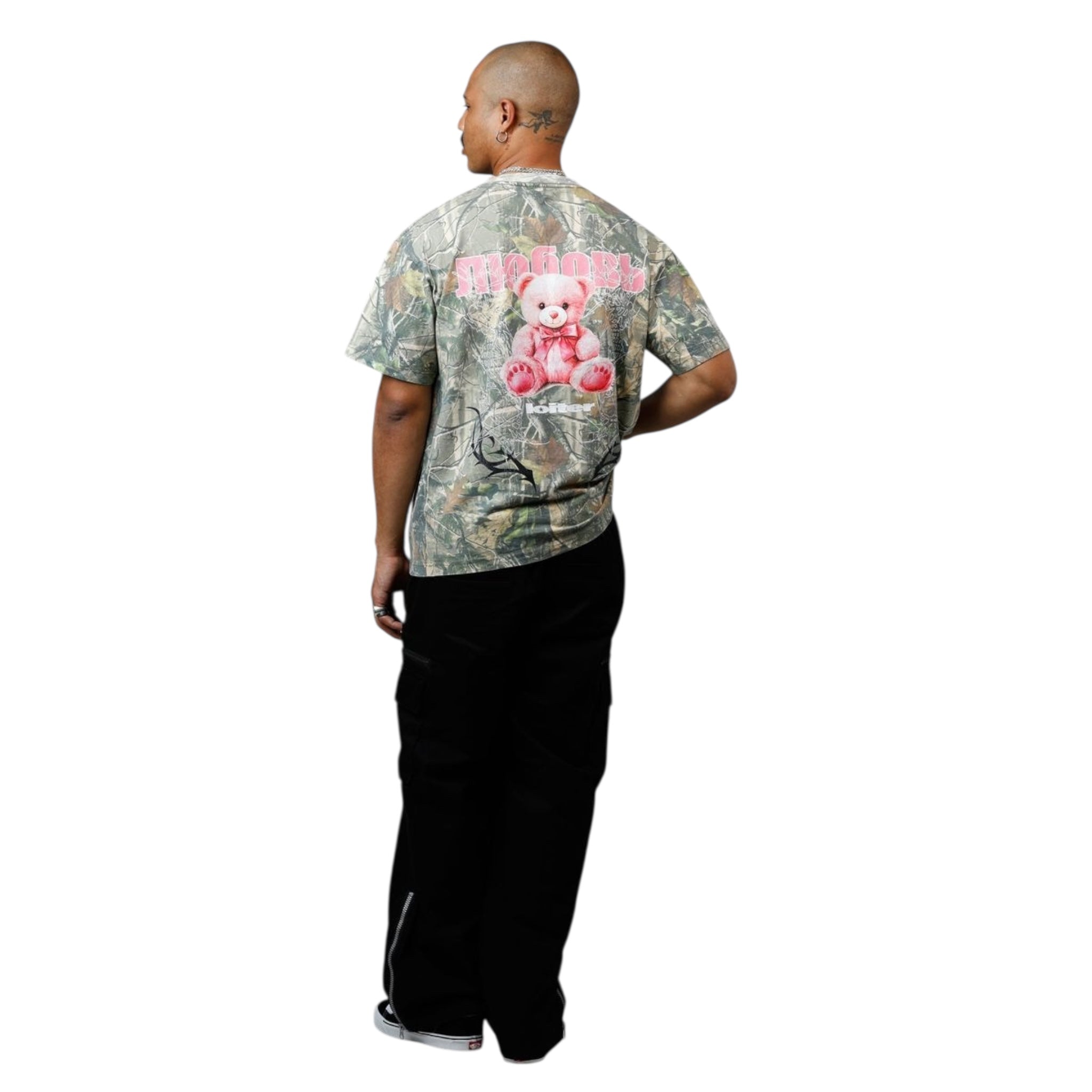Loiter "Care" Vintage Camo T-Shirt