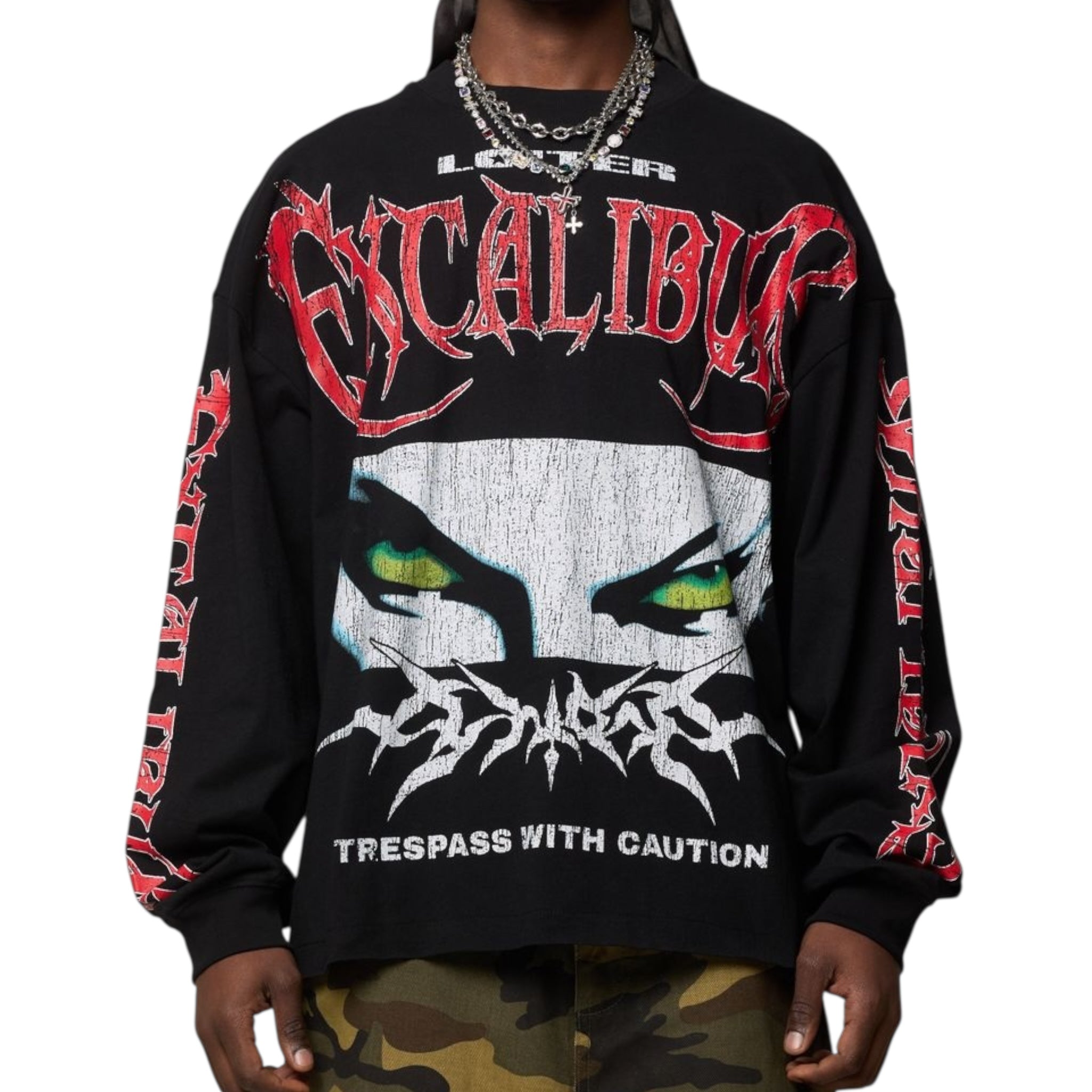 Loiter "Trespass" Long Sleeve T-Shirt